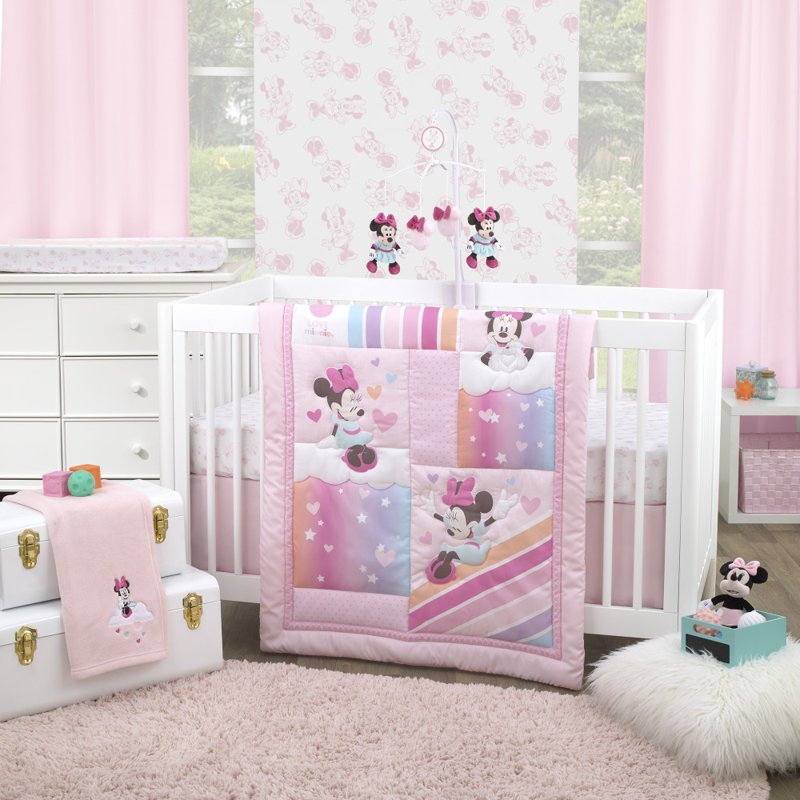 Bassinet bedding skirt set online